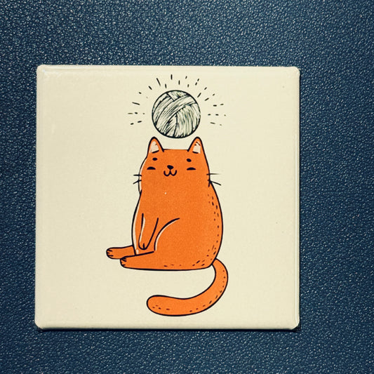 Purrformancer – Talented Orange - Cute Cat Magnet