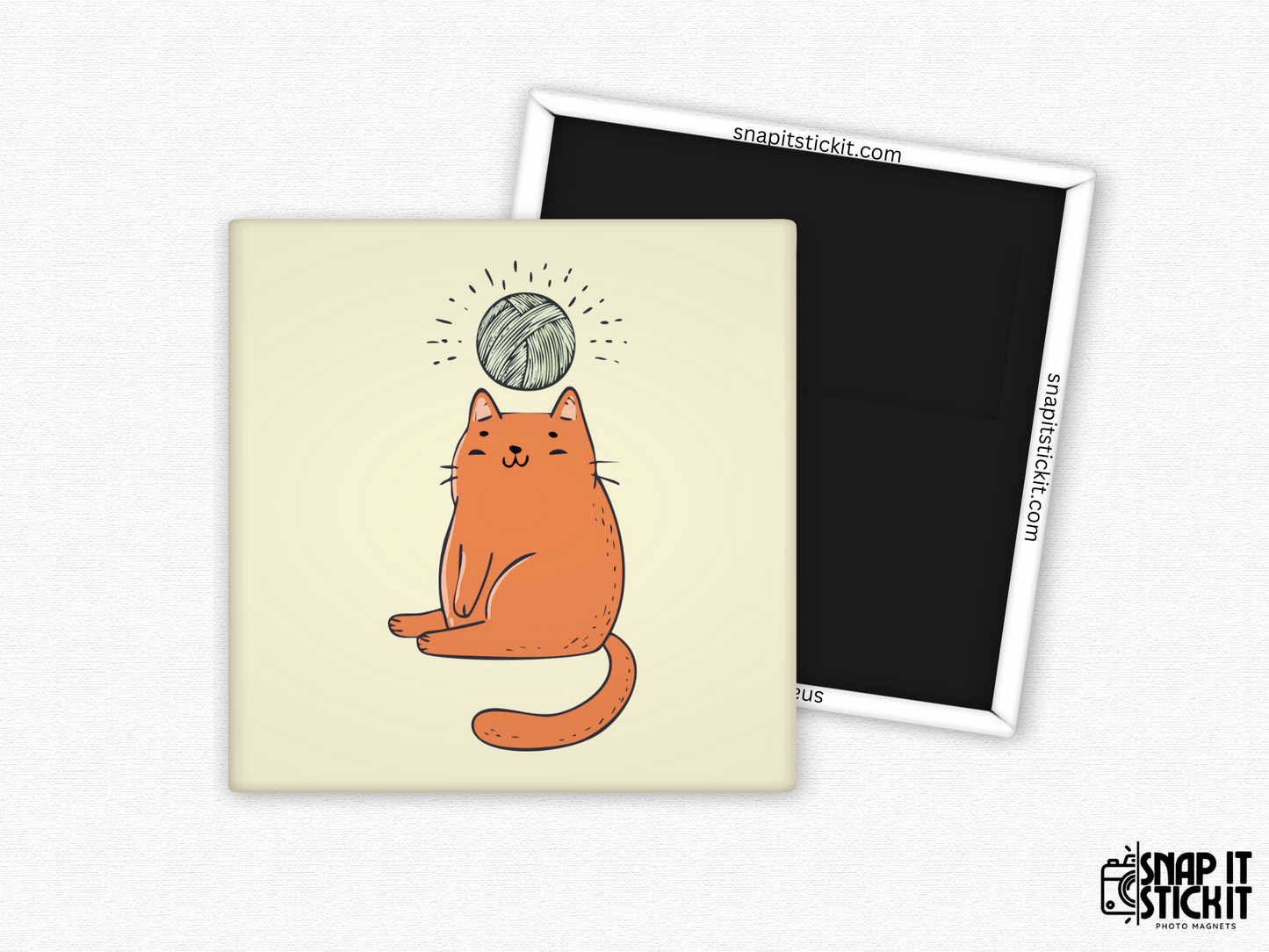 Purrformancer – Talented Orange - Cute Cat Magnet