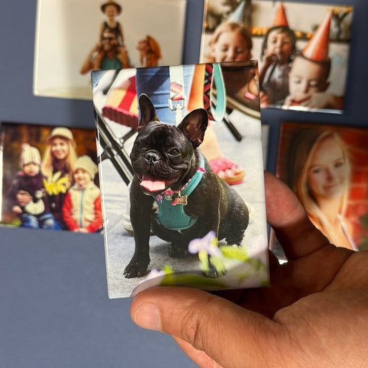 Rectangle Custom Photo Magnets