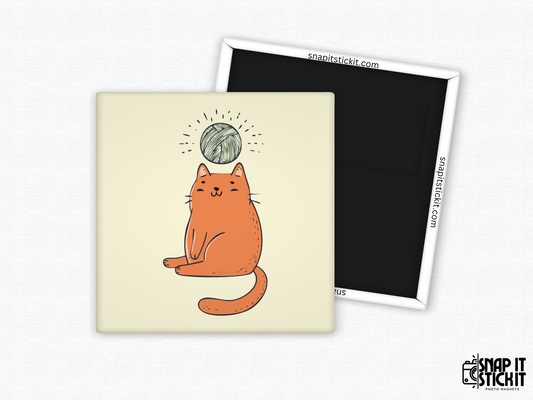 Purrformancer – Talented Orange - Cute Cat Magnet