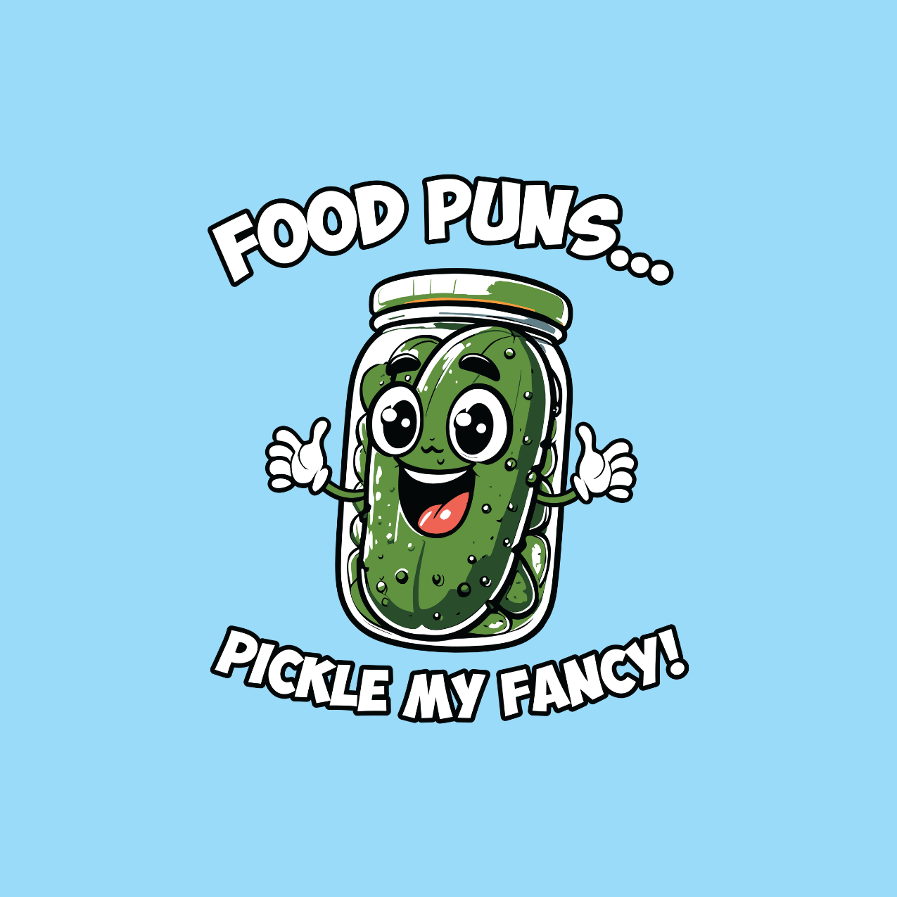 Punny Magnets • Pickles Set 1