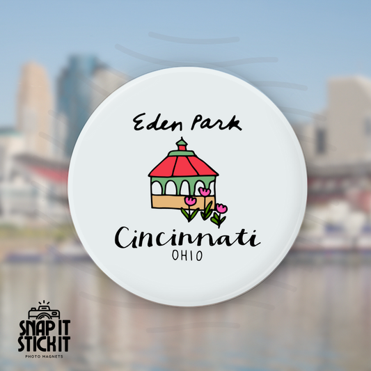 Eden Park - Cincinnati Collection - Round Magnet